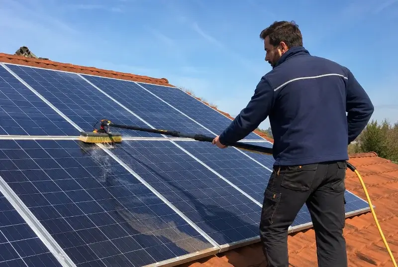 Nettoyage et entretien de panneaux solaires à Murviel-lès-Montpellier